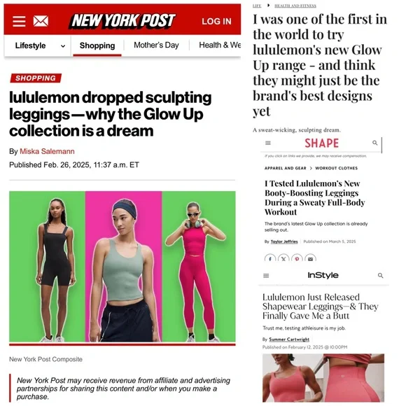 Lululemon Glow Up Super-High-Rise Tight 28" Washed Denim size 6 NWT Blue legging - Picture 8 of 8